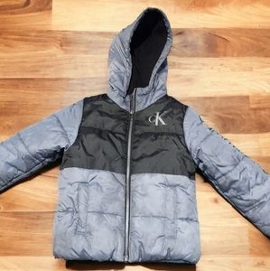 Calvin Klein puffer jacket boy's size 4